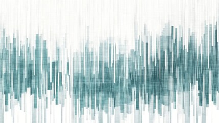 Poster - Abstract representation of smooth pencil strokes and dashed lines in muted colors with a focus on texture