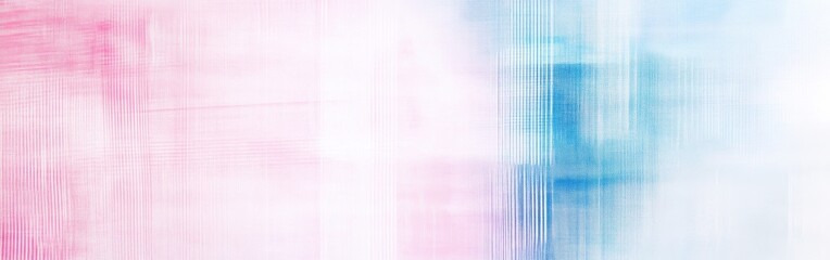 Leinwandbilder - Soft pastel grids create a dreamy background in gentle hues of pink and blue