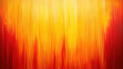 Aufkleber - Vibrant abstract gradient featuring fiery red and warm yellow tones, evoking energy and passion in a modern art style
