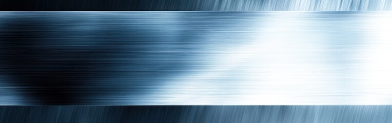 Aufkleber - Textured metal surface with a smooth gradient of colors reflecting light in an industrial setting