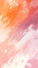 Aufkleber - Textured background featuring vibrant gradients of light in soft orange and pink shades