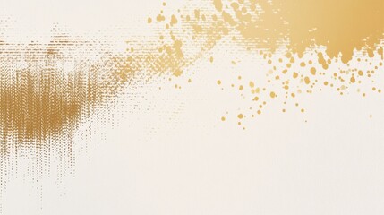 Poster - Halftone gradient showcasing a vibrant mustard yellow on a light background, creating a unique visual texture and depth