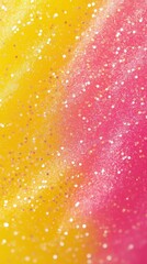 Aufkleber - Colorful gradient background blending pink and yellow with shimmering sparkle effect