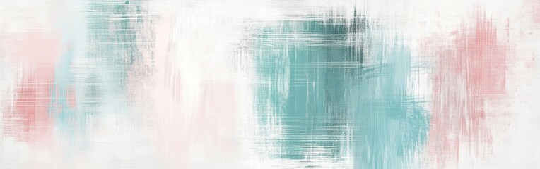 Aufkleber - Soft pencil strokes create a serene minimalist canvas with pastel hues in an artistic setting