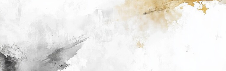 Poster - Elegant white canvas featuring a delicate pencil resting quietly in minimalistic art space