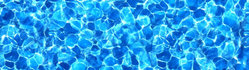 Aufkleber - Captivating Underwater Reflections A Serene Pool of Tranquility and Aquatic Beauty Showcasing the Mesmerizing Interplay of Water Light and Vibrant Blue Hues