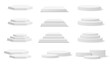 © barbaliss - Collection White Podium With White Background