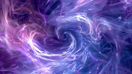 Wall Mural - abstract background with a blue and purple gradient. the image is swirled and has a painterly feel. 