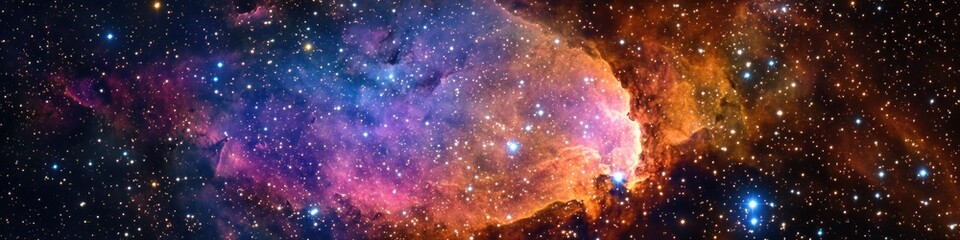 Wall Mural - a stunning image of a galaxy with a bright star cluster at its center