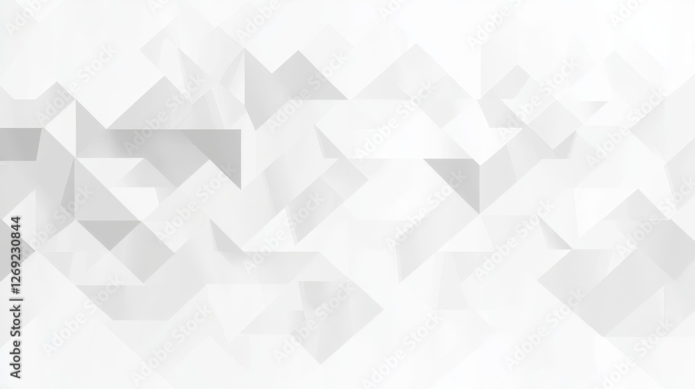 Abstract white geometric pattern with triangular diamond lines and ...