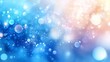 © Khawla - White and light blue medical abstract gradient background with molecules. web banner. Medical background in white and light blue gradient with molecular design.Science, technology and medical concept.