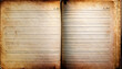© Steve - old notebook page lined paper
