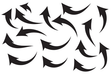Wall Mural - red arrow icon on white background. flat style. arrow icon for your web site design, logo, app, ui. 