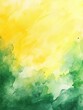© Johannes - Yellow and green watercolor background for spring