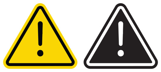 warning triangle icon. yellow caution warn in png. warning sign with exclamation mark. alert warn in