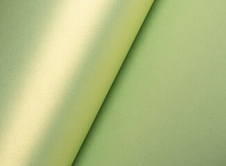 Aufkleber - Pastel olive green paper background with a pearlescent, glossy texture. Soft sage and moss tones create a refined, elegant, and organic abstract design.