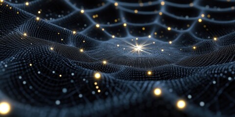 Wall Mural - black hole in space