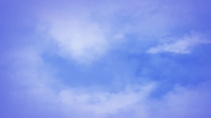 Wall Mural - free falling through the clouds 4k loop features a view of a blue sky falling down through moving cl