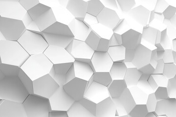 Wall Mural - abstract white background with a hexagonal pattern for a technology concept vector presentation desi