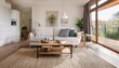 © SandraSevJarocka - Generated image Scandinavian home interior design of modern living room