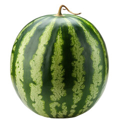 Wall Mural - watermelon isolated on white background full depth of field