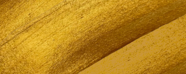 Wall Mural - golden brush stroke. gold vector paint stroke