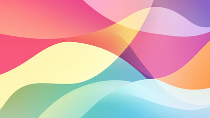 Poster - Abstract colorful wavy background creating dynamic visual experience