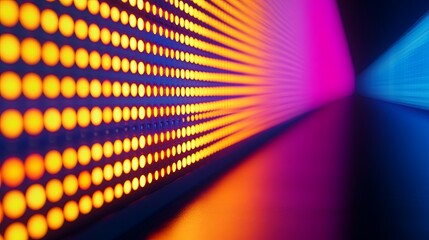 Glowing digital symbols in abstract form, representing the essence of modern coding and technology.