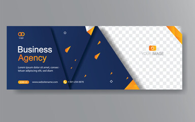 Wall Mural - Vector abstract design web banner template. Web Design Elements - Header Design. Abstract geometric web banner template on grey background. Modern.