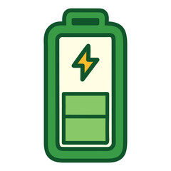 Poster - Battery Recycling Icon