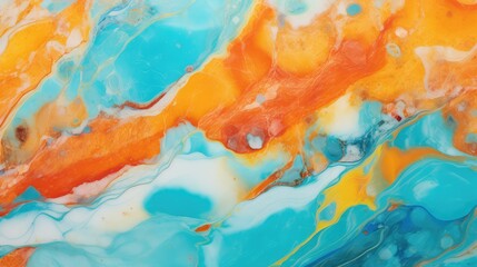 Poster - vibrant colorful marble texture