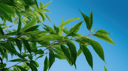 Poster - contrast mango leaf