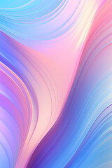 Wall Mural - blue pink and purple wave pattern poster background