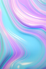 Wall Mural - blue pink and purple wave pattern poster background