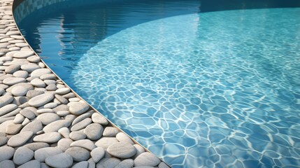 Wall Mural - calming swimming pool texture