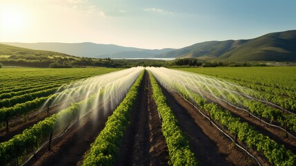 Sticker - vineyard agriculture water