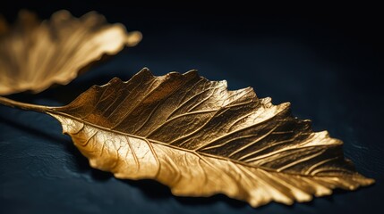 Wall Mural - shimmer gold foil leaf