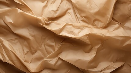 Wall Mural - crumpled texture background brown