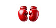 © Khanza - Pair of boxing gloves on transparent background, vector, illustration.
