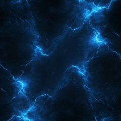 Wall Mural - electric blue lightning energy abstract background displaying power and intense atmospheric phenomen