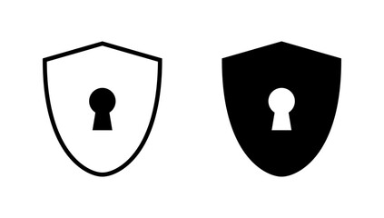 Wall Mural - Security icon vector. protection sign and symbol. privacy. vpn