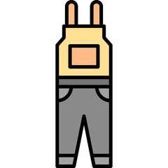 Wall Mural - jumpsuit icon