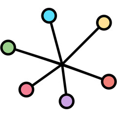 Wall Mural - intranet icon