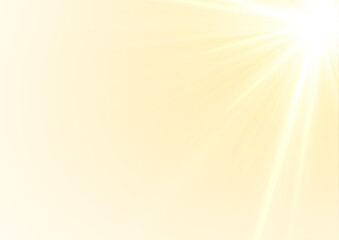 Wall Mural - png golden light beams – radiant sunlight cascading from the sky, png illuminating the scene with wa