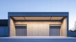 © Arthittaya - Minimalist Exterior of a Modern Storage Unit