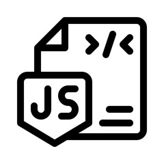 JavaScript line icon