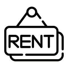 Sticker - Rent