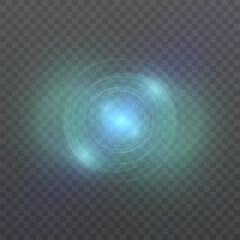 Wall Mural - bright light effect for web design and game interfaces. vector illustration of bright glow. abstract