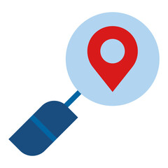 Poster - Location Finder Vector Design Icon Style