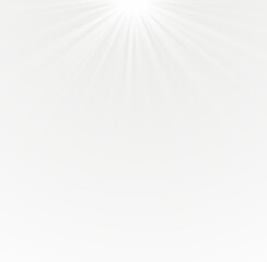 Wall Mural - png radiant beams cut through the celestial mist, merging with shimmering light spheres in an png en